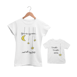 Details about   Moon And Back Mom and Baby Matching Gift T-Shirts For New Moms 